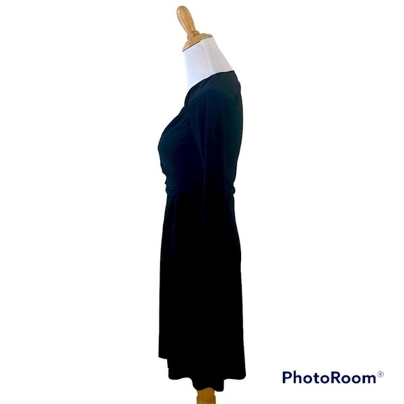 NORMA KAMALI Black Sweetheart Wrap Dress XS - Picture 4 of 9